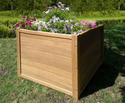 Ascot Europlanter - wooden tree planter for palletised trees