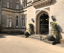 NatraTex Cotswold® - Hampton Manor entrance and car park
