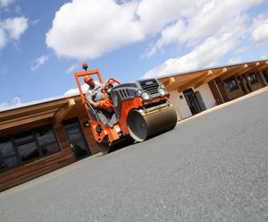 NatraTex Cotswold & Grey & Buff surfacing at Fossebrook School Playground