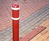 Type 194RR fold down anti ram-raid bollard - on this page