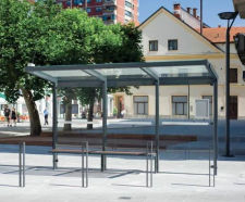 Aureo passenger waiting shelters