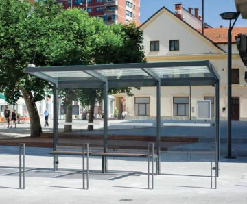 Aureo passenger waiting shelters
