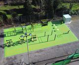 Outdoor Gym Area at Clitheroe Castle - on this page