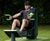 Resistance Seated Row - outdoor seated back and core trainer 0
