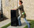 Black Granite Tuning Stone - outdoor stone sensory musical play equipment 0