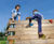 Climbing Wall With 2 or 4 Elements - outdoor double-sided climbing wall 4