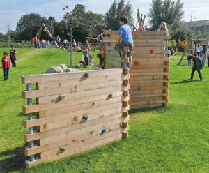 Climbing Wall With 2 or 4 Elements - outdoor double-sided climbing wall