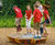 Bouncing Flower - steel and spring playground jumping equipment 0