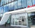 Vertical air curtain stops entrance draughts at Audi London 0