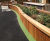 Panel hardwood timber planter system 1