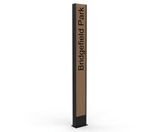Girder Sign - steel girder structure with signage - on this page