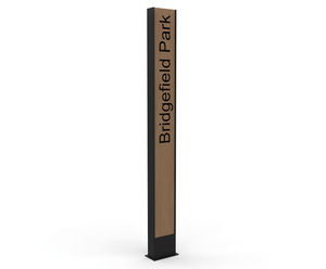 Girder Sign - steel girder structure with signage