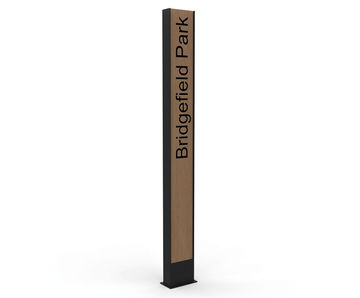 Girder Sign - steel girder structure with signage