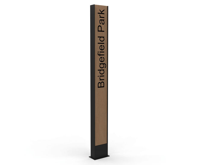 Girder Sign - steel girder structure with signage