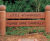 Hardwood timber civic signs 1