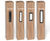 Illuminated hardwood timber bollards 3