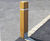 Removable hardwood timber bollard 0