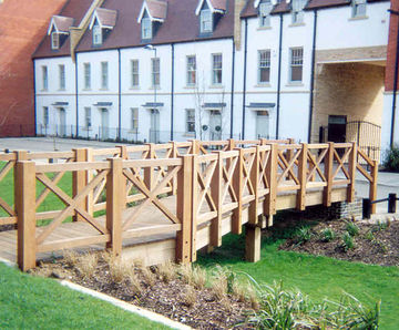 Cross Brace timber post and rail fencing