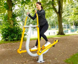 Skier - outdoor gym equipment for full body cardio workout - on this page