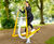 Skier - outdoor gym equipment for full body cardio workout 0
