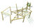 Pick Up Sticks 8 - stainless steel playground climbing frame for parks 6