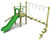 Mini Forest Copse Multiplay Unit - timber playground climbing frame 2