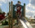 Mini Forest Copse Multiplay Unit - timber playground climbing frame 1