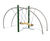 Crusader Rope End Swing - group playground swing with rope seat 8