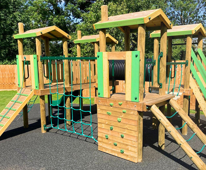 Young Explorer Range - timber modular outdoor play equipment for children