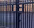 Urban Swing Gates - steel security gates for commercial entrances 3