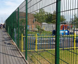 DB6 Security Mesh Fencing - steel perimeter fence for site protection - on this page