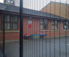 Urban 358 Anti-Climb Mesh Fencing - steel security perimeter fence