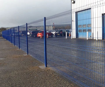 Urban V3 Security Mesh Fencing System - welded steel perimeter panels