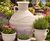 Amforeas - handmade terracotta Greek-style planter or vase for indoors 0