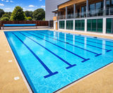 Resin bound surface for gym's swimming pool surround - on this page