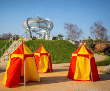 Resin bound porous paths, Hampton Court Palace play area