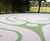 Resin-bound labyrinth at The Hospice in the Weald 3