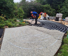 Teratherm Underfloor Resin Package - resin paving for energy harvesting