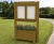 Double Door Legacy Noticeboard - hardwood outdoor noticeboard 5