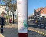 New wayfinding scheme for historic town centre improves accessibility