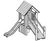 Hut Combination 355 - timber playhouse set for children’s playgrounds 2