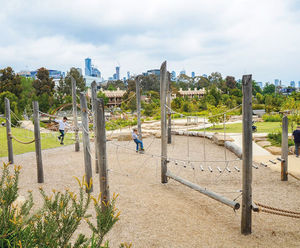 Climbing Forest – timber outdoor climbing frame for playgrounds