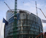Acoustic foam panelling, Co-op headquarters, Manchester