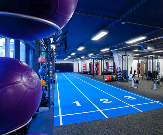 Floor tiles aid vibration control for Primal Gym