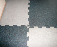 SPORTEC® Puzzlemat water-repellent sports floor tiles