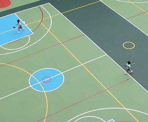 SPORTEC® UNI Classic EPDM rubber indoor sports flooring