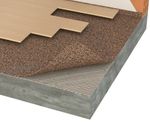 Acousticork T66 - recycled underlay for all floor types
