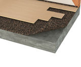 Acousticork T82 impact noise reduction underlay - on this page
