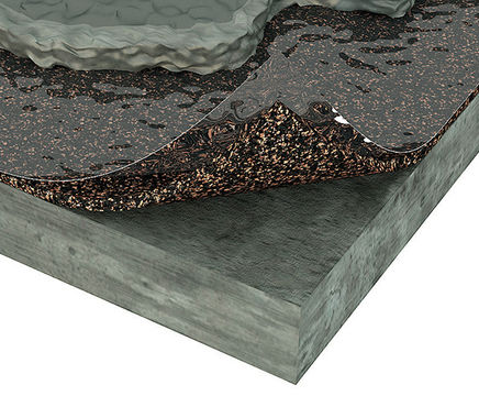Acousticork Underscreed U85 - recycled cork floor sound insulation mat