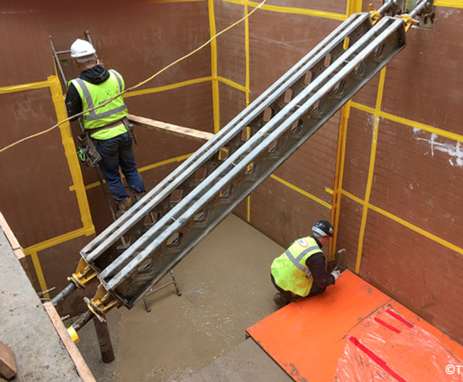 Vibration isolation solution for home near Tube line